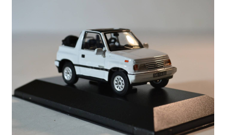 Suzuki Vitara Convertible 1992 white, масштабная модель, Triple 9, scale43
