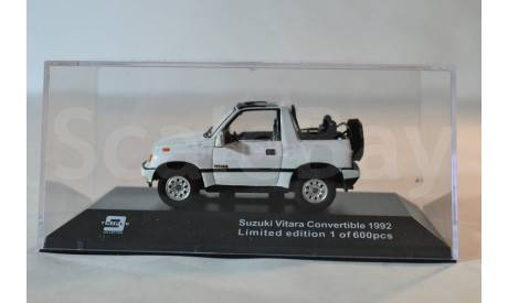 Suzuki Vitara Convertible 1992 white, масштабная модель, Triple 9, scale43