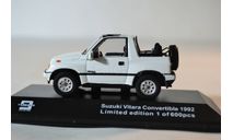 Suzuki Vitara Convertible 1992 white, масштабная модель, Triple 9, 1:43, 1/43