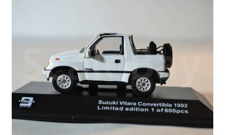 Suzuki Vitara Convertible 1992 white, масштабная модель, Triple 9, scale43