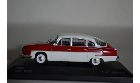 Tatra 603 1962 (r.w.), масштабная модель, WhiteBox, scale43