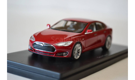 Tesla Model S, масштабная модель, Schuco, 1:43, 1/43