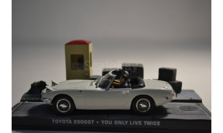 Toyota 2000GT  (007 you only live twice), сборная модель автомобиля, Ge Fabbri, 1:43, 1/43