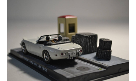 Toyota 2000GT  (007 you only live twice), сборная модель автомобиля, Ge Fabbri, 1:43, 1/43