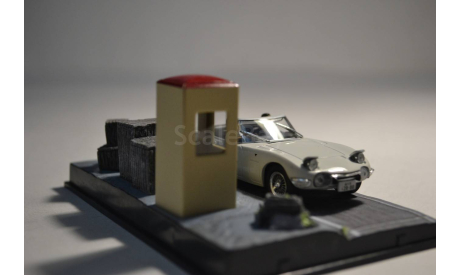 Toyota 2000GT  (007 you only live twice), сборная модель автомобиля, Ge Fabbri, 1:43, 1/43