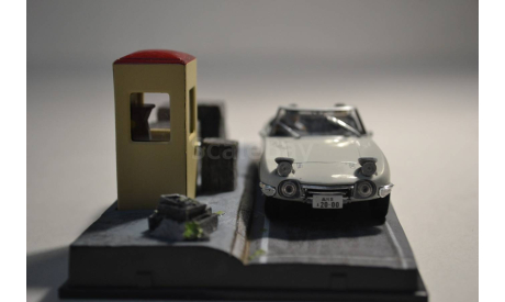 Toyota 2000GT  (007 you only live twice), сборная модель автомобиля, Ge Fabbri, 1:43, 1/43