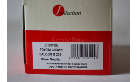 Toyota Crown saloon G 2001 (013SL), масштабная модель, J-Collection, scale43