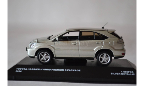 Toyota Harrier Hybrid Premium S Package  2006 (JC0SL), масштабная модель, J-Collection, scale43