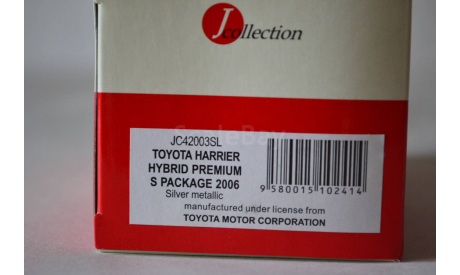 Toyota Harrier Hybrid Premium S Package  2006 (JC0SL), масштабная модель, J-Collection, scale43