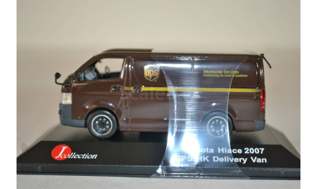 Toyota Hiace 2007 UPS HK Delivery Van (125), масштабная модель, J-Collection, scale43