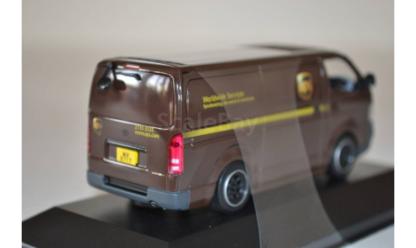 Toyota Hiace 2007 UPS HK Delivery Van (125), масштабная модель, J-Collection, scale43