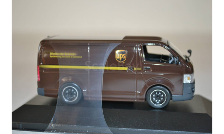 Toyota Hiace 2007 UPS HK Delivery Van (125), масштабная модель, J-Collection, scale43