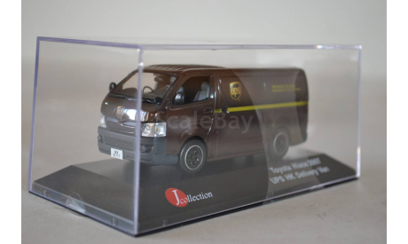 Toyota Hiace 2007 UPS HK Delivery Van (125), масштабная модель, J-Collection, scale43