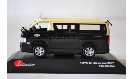 Toyota HIACE VAN Taxi Macau 2007  (091), масштабная модель, J-Collection, scale43