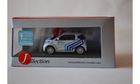Toyota IO 2012 Belgium POLICE Car (JC181), масштабная модель, J-Collection, 1:43, 1/43