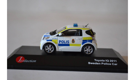 Toyota IO Sweden Policie Car  2011 (JC247), масштабная модель, J-Collection, 1:43, 1/43