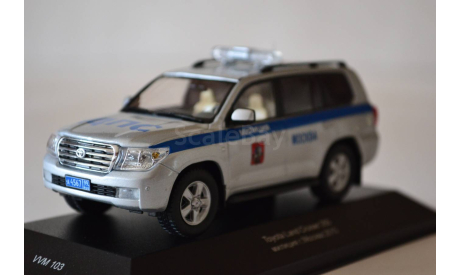 Toyota Landcruiser 200 2010 Militzia Moscow, масштабная модель, IST Models, scale43