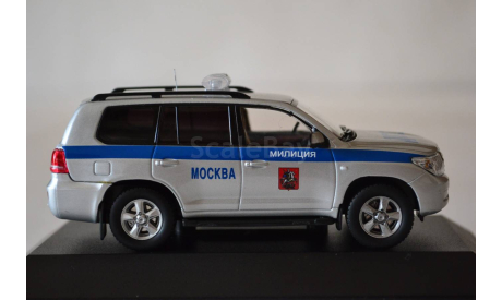 Toyota Landcruiser 200 2010 Militzia Moscow, масштабная модель, IST Models, scale43