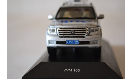 Toyota Landcruiser 200 2010 Militzia Moscow, масштабная модель, IST Models, scale43