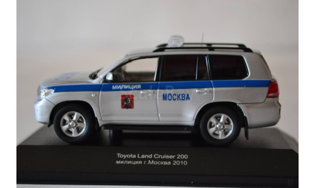 Toyota Landcruiser 200 2010 Militzia Moscow, масштабная модель, IST Models, scale43