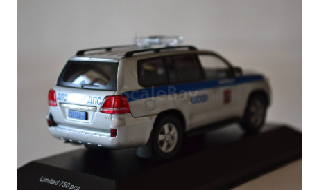 Toyota Landcruiser 200 2010 Militzia Moscow, масштабная модель, IST Models, scale43