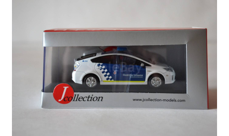 Toyota Prius  2009  Spain Police (144), масштабная модель, J-Collection, scale43