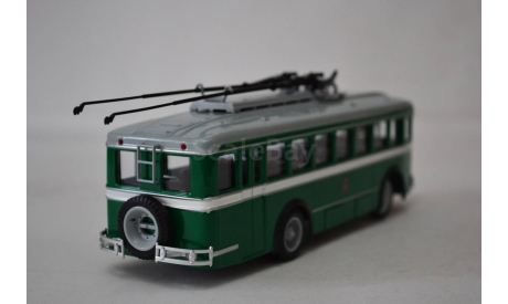 Троллейбус ЛК2, масштабная модель, СОВА, 1:43, 1/43