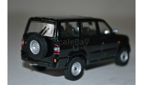 Уаз 3162 Симбир (чёрн), масштабная модель, Автоистория (АИСТ), scale43