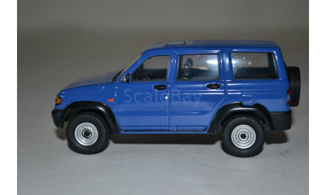 Уаз 3162 Симбир (син), масштабная модель, Автоистория (АИСТ), scale43