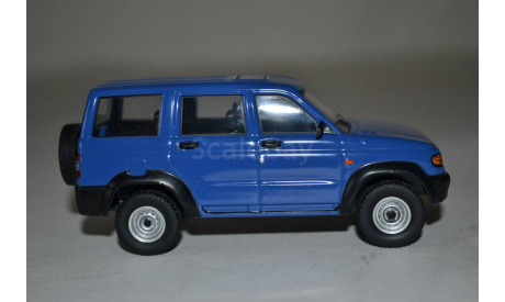 Уаз 3162 Симбир (син), масштабная модель, Автоистория (АИСТ), scale43