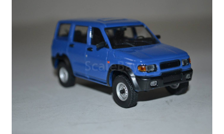 Уаз 3162 Симбир (син), масштабная модель, Автоистория (АИСТ), scale43