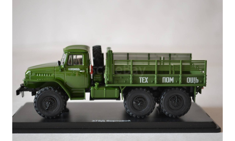 Урал 375Д бортовой  (1055), масштабная модель, Start Scale Models (SSM), scale43