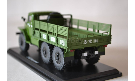 Урал 375Д бортовой  (1055), масштабная модель, Start Scale Models (SSM), scale43