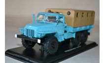Урал 375Д бортовой с тентом (1103), масштабная модель, Start Scale Models (SSM), scale43