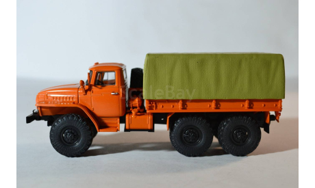 Урал 4320 оранжевый_песочный, масштабная модель, Автоистория (АИСТ), scale43