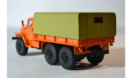 Урал 4320 оранжевый_песочный, масштабная модель, Автоистория (АИСТ), scale43