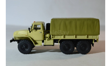 Урал 4320 песочный, масштабная модель, Автоистория (АИСТ), scale43