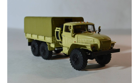 Урал 4320 песочный, масштабная модель, Автоистория (АИСТ), scale43