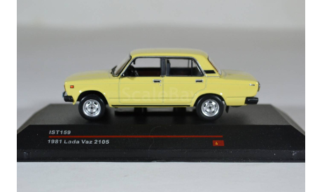 ваз 2105 1981, масштабная модель, IST Models, 1:43, 1/43