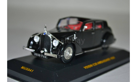VOISIN C28 Ambassade 1936 (041), сборная модель автомобиля, IXO Museum (серия MUS), scale43