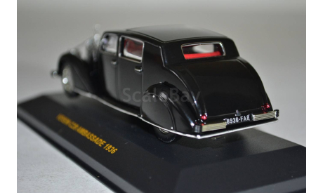 VOISIN C28 Ambassade 1936 (041), сборная модель автомобиля, IXO Museum (серия MUS), scale43