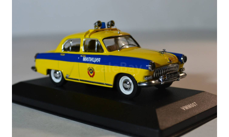 Газ 21 милиция 1972 г, масштабная модель, Ixo, scale43
