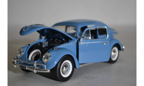Volkswagen Kafer (187404), масштабная модель, WhiteBox, scale24