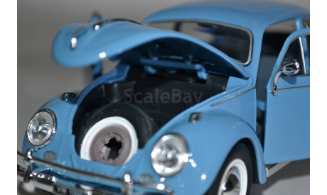 Volkswagen Kafer (187404), масштабная модель, WhiteBox, scale24