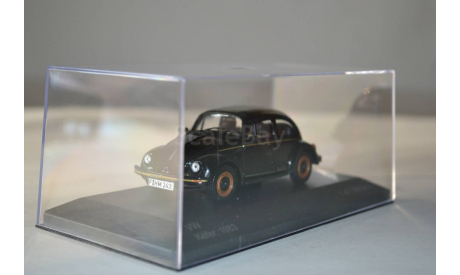 Volkswagen Kafer 1983 (black), масштабная модель, 1:43, 1/43, WhiteBox