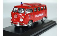 Volkswagen Microbus FeuerWehr, масштабная модель, Road Signature, 1:43, 1/43