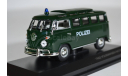 Volkswagen Microbus Polizei, масштабная модель, Road Signature, scale43