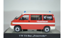 Volkswagen T4 Feuerwehr, масштабная модель, Premium Classixxs, scale43