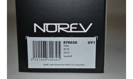 Volvo XC70 2013 (030), масштабная модель, Norev, scale43