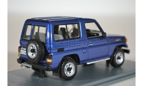Toyota Land Cruiser LJ70 Metal Blue 1986, масштабная модель, Neo Scale Models, scale43